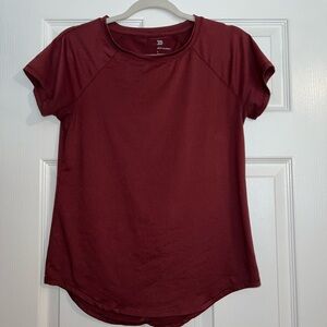All in Motion Burgundy Activewear Shirt